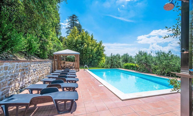 San Feliciano Villa | Wonderful private villa for 8 people with WIFI, A/C, private pool, TV, patio and pets allowed