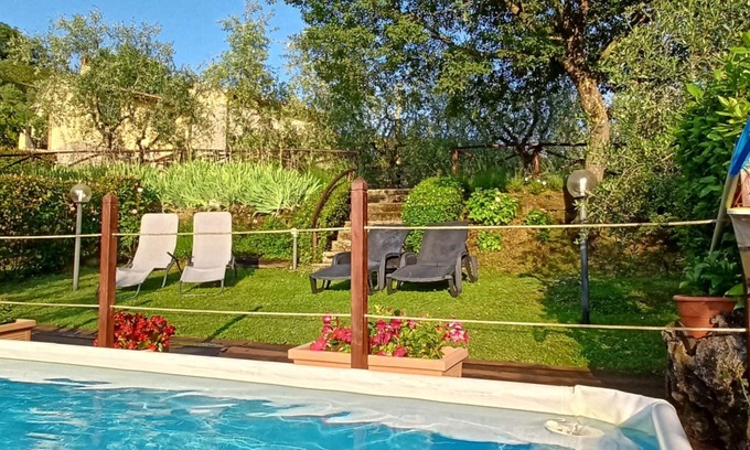 Rufina House | Wonderful private villa for 6 guests with WIFI, private pool, TV and panoramic view