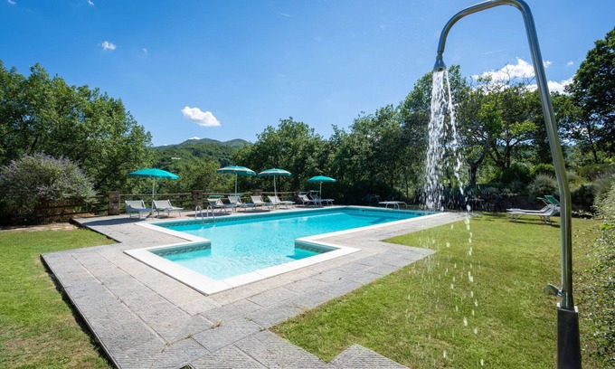 Vicchio Villa | Wonderful private villa with WIFI, private pool, TV, patio, pets allowed, panoramic view and par.