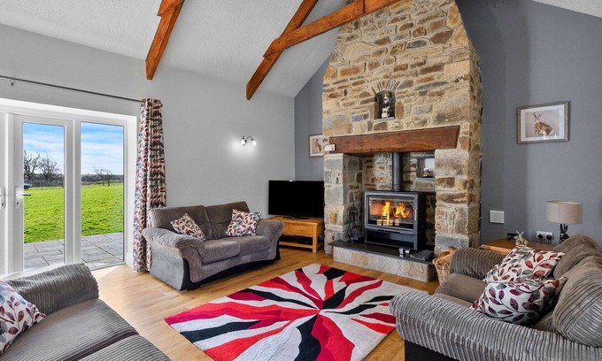 Holsworthy House | Wonderful villa for 7 guests with WIFI, terrace, pets allowed and parking