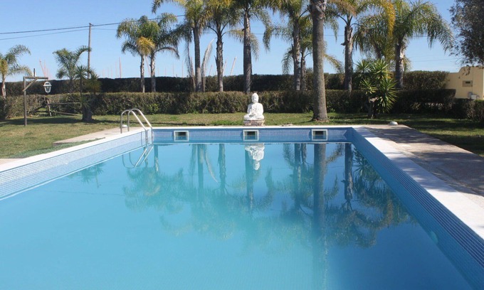 Montijo House | Wonderful villa for 6 people with pool, A/C, WIFI, TV and terrace