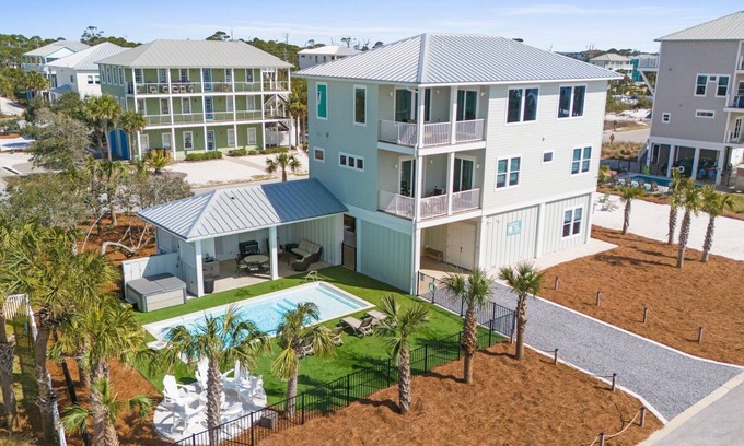 Seagrass House | Worth the Trip: Beach Views, Private Pool, Pet Friendly, Great Outdoor Space