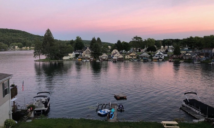 Lime Lake-Machias House | Year round, spacious, family friendly cottage with the best views on the lake!