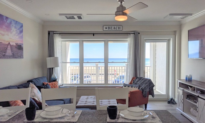 Hampton Apartment | Your family's next oceanfront vacation "Sandy Shores"