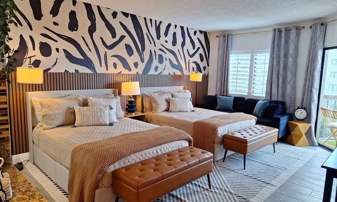 Florida Center Apartment | Zen Nest Cozy Studio with AC, WiFi, fitness room in marvelous Orlando