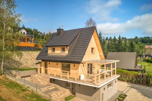 gmina Łososina Dolna Villa | Znamirowickachata SAUNA JACUZZI SPA