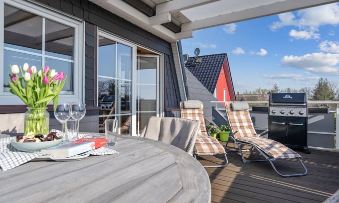 Pruchten Apartment | Zum Fährmann 2 Whg. 3 OG - modern high-quality vacation apartment in Pruchten