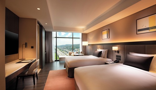 Premium Room, 2 Twin Beds, Corner