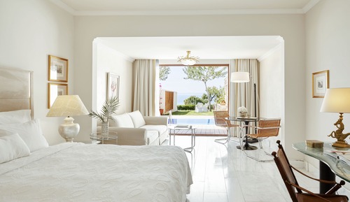Suite, Sea View (Pool Suite with Small Garden)