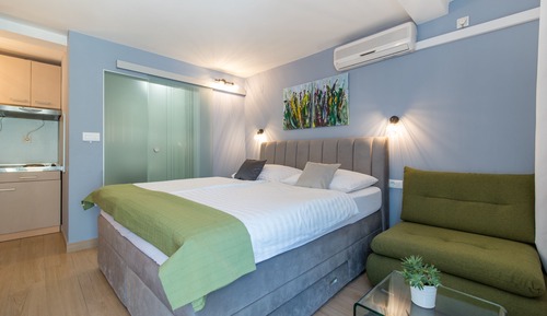Panoramic Studio, Sea View, Beachfront