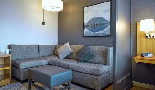 Suite, 1 King Bed with Sofa bed