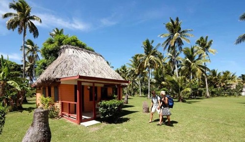 Deluxe Cabin, 1 Bedroom, Partial Ocean View, Beachside