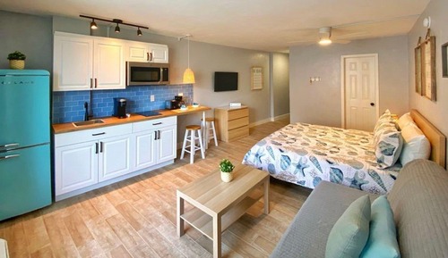 Panoramic Studio, 1 King Bed with Sofa bed, Kitchen, Ocean View