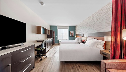 Studio Suite, 2 Queen Beds, Accessible, Bathtub