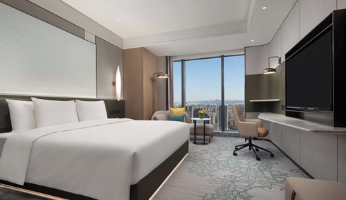 Standard Room, 1 King Bed, City View