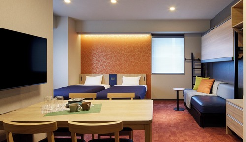 Family Quadruple Room, Multiple Beds, Non Smoking, Kitchen