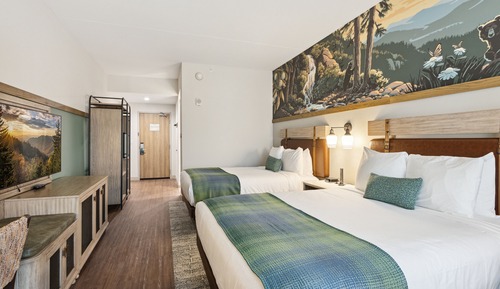 Two Queen Beds Dormer