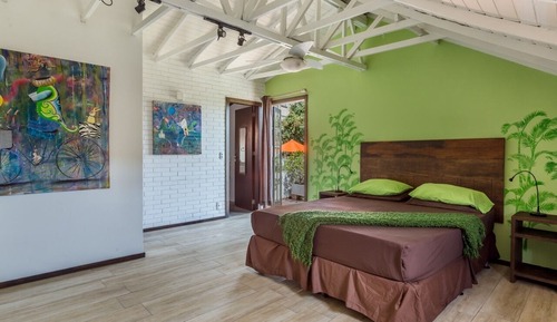 Romantic Double Room, 1 Queen Bed, Terrace, Mountain View