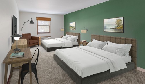 Standard Room, 2 Double Beds