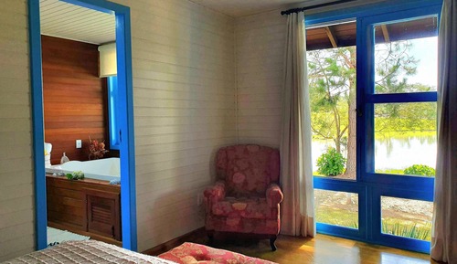 Chalet Joaquina com Hidromassagem - Rancho das Neves - Rancho Queimado - SC