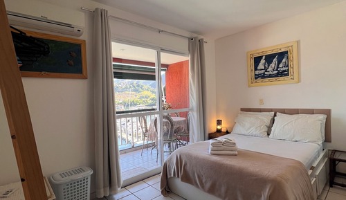 Family Studio, 1 Double Bed with Sofa bed, Ensuite, Ocean View