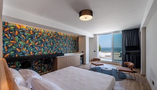 Panoramic Suite with Terrace and hot tub