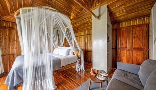 Panoramic Tree House, 1 King Bed, Bathtub, Sea View