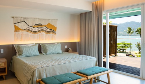 Deluxe Double Room, Jetted Tub, Sea View