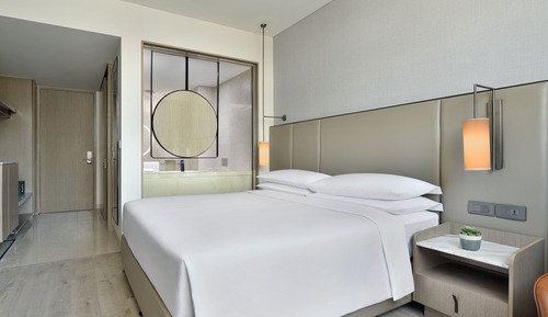 Room, Courtyard View