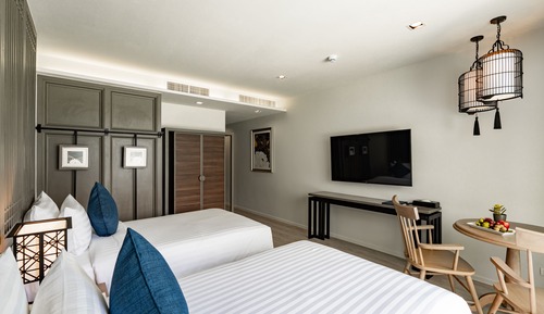 Deluxe Twin Room, Pool View