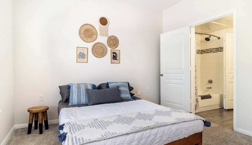 City Apartment " queen bed a sofa bed and a air mattress "