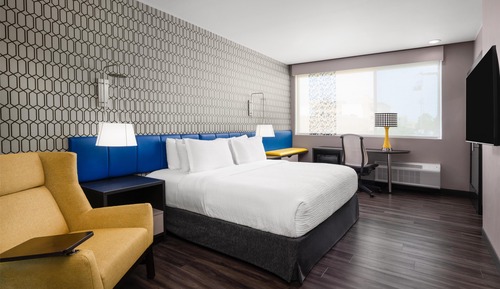 Standard Room, 1 King Bed, Accessible, Refrigerator & Microwave