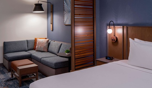 Room, 1 King Bed with Sofa bed, Accessible, Bathtub