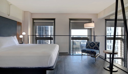 Suite, Multiple Beds, City View (Hearing Accessible)