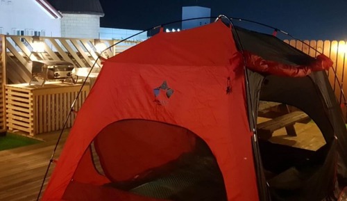 Room (Garden VIP Suite (Rooftop Camping PKG)