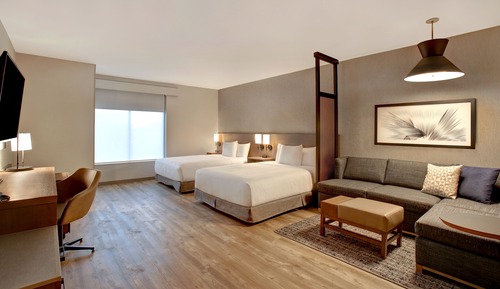 Room (2 Queen Beds and Sofa Bed, Waterfront)