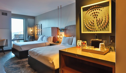 Standard Room, 2 Queen Beds, Accessible (Communications)