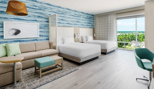 Room, Kitchenette (2 queenbed & 1 sofabed)