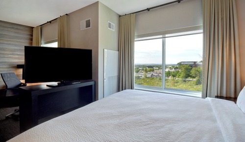 Studio, 1 King Bed with Sofa bed (Hearing Accessible)