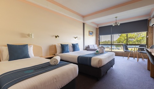 Standard Room, Multiple Beds, River View