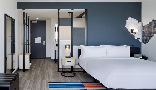 Room, 1 King Bed, Non Smoking (Mobility/Hearing Access, Roll-In Shwr)