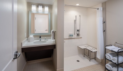 Studio, 2 Queen Beds (Mobility Accessible, Roll-In Shower)