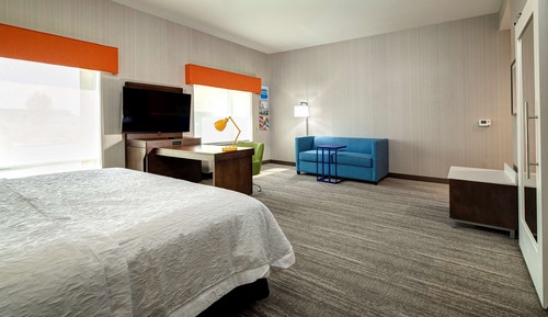 Room, 1 King Bed, Accessible (Mobility & Hearing, Roll-in Shower)