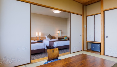 [Ocean View] Japanese-Western style Room (With private bathroom) (Non-smoking)