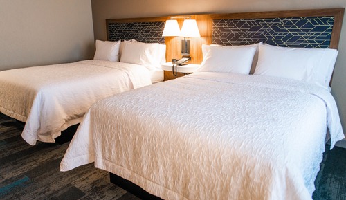 Room, 2 Queen Beds, Refrigerator & Microwave