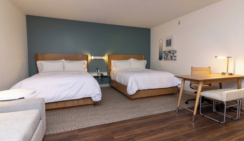 Studio, Multiple Beds, Kitchen (Mobility Accessible, Roll-in Shower)