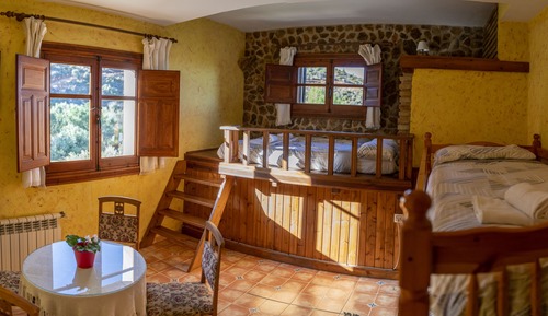 Family Quadruple Room, 1 Bedroom, Private Bathroom, Mountain View