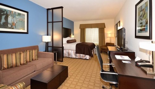 Standard Room, 1 King Bed, Accessible, Bathtub (with Sofabed)
