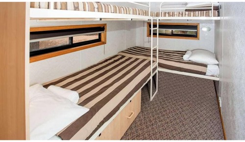 Economy 2 Bedroom Cabin - Sleeps 6