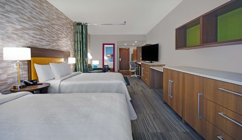 Studio, 2 Queen Beds, Accessible, Bathtub (Mobility & Hearing)